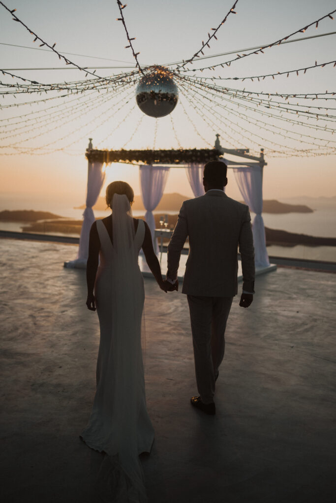 Romantic Wedding Venues in Santorini.