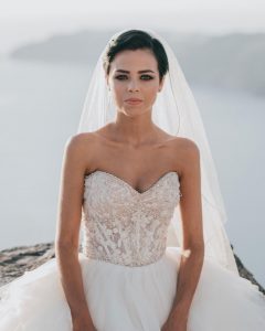 Chelsea in wedding dress